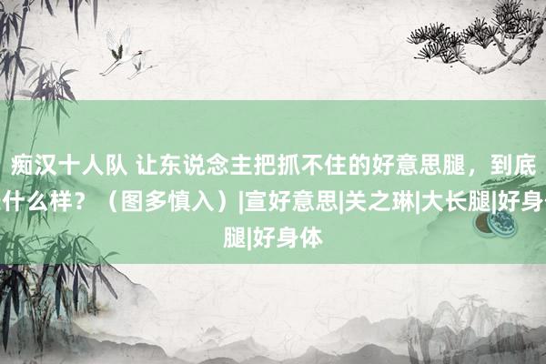 痴汉十人队 让东说念主把抓不住的好意思腿，到底长什么样？（图多慎入）|宣好意思|关之琳|大长腿|好身体