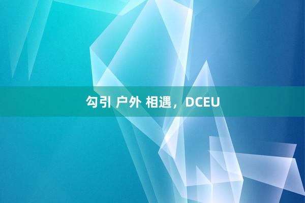 勾引 户外 相遇，DCEU